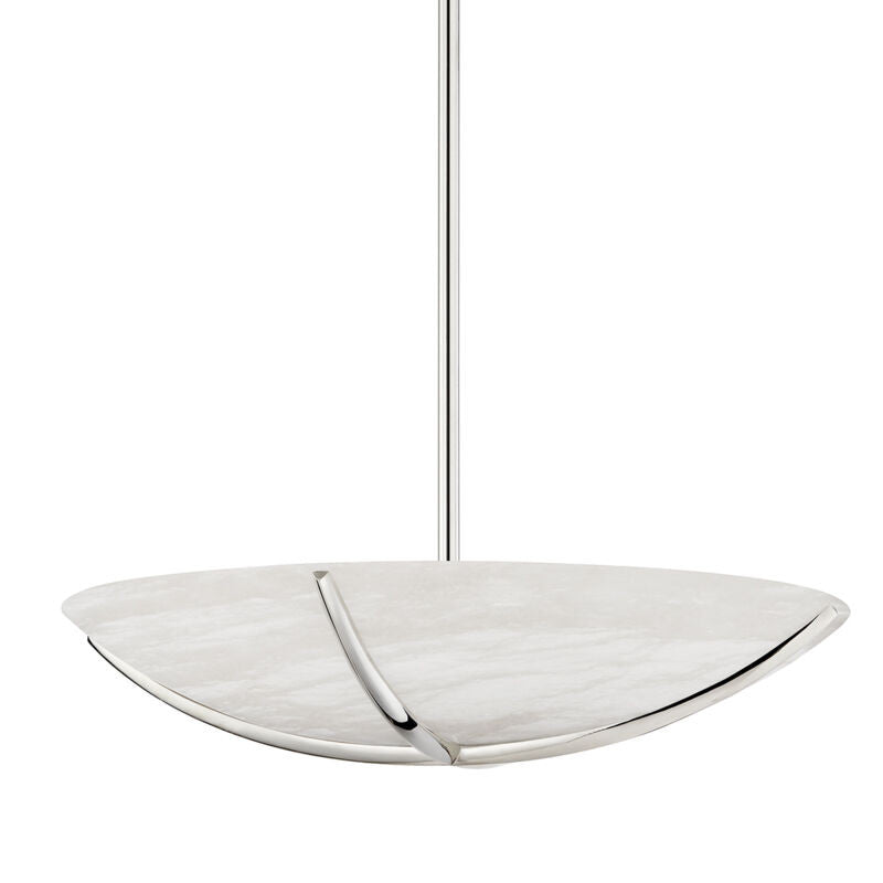 Hudson Valley Lighting Wheatley Pendant in Polished Nickel 3522-PN