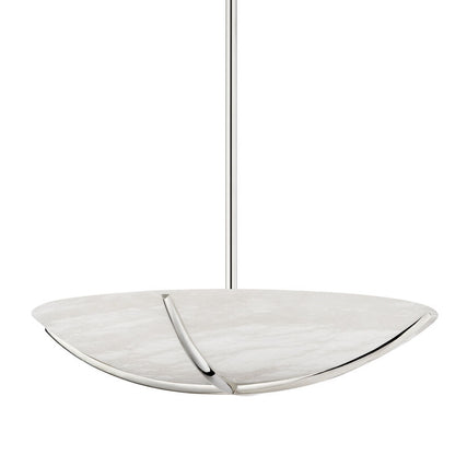 Hudson Valley Lighting Wheatley Pendant in Polished Nickel 3522-PN