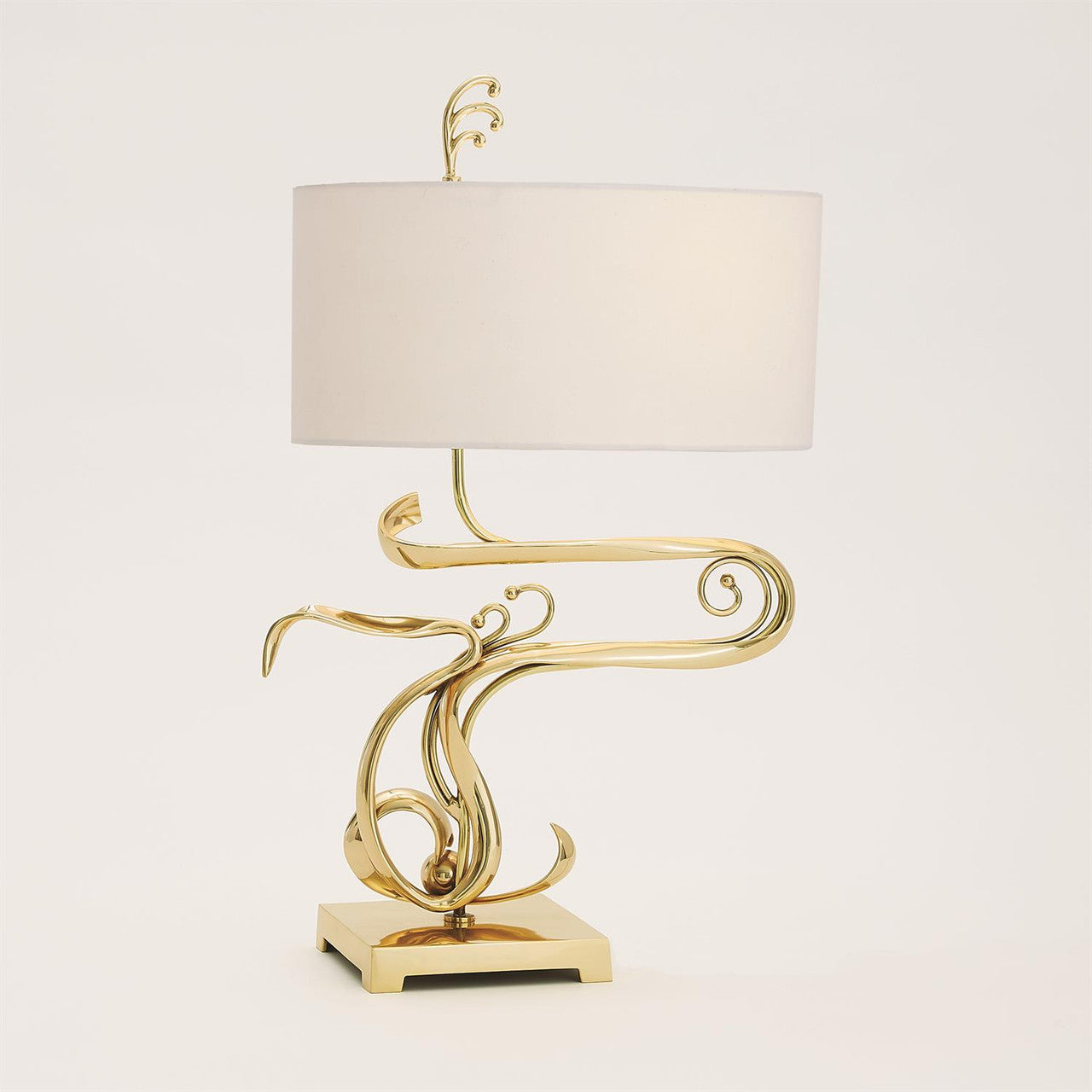 Global Views Fete Table Lamp Brass 7.91190