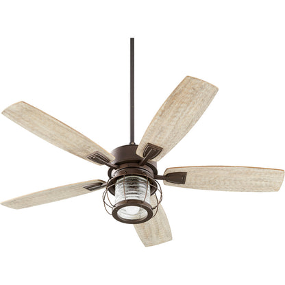 Quorum Galveston Ceiling Fan in Oiled Bronze 3525-86