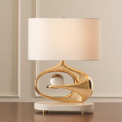 Global Views Orbit Lamp Brass 9.93391