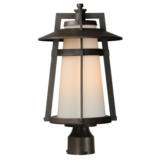 Maxim Calistoga 1-Light Outdoor Pole/Post Lantern in Adobe 3530SWAE