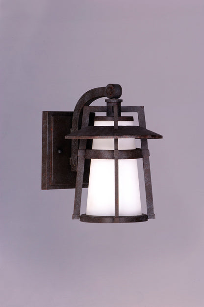 Maxim Calistoga 1-Light Outdoor Wall Lantern in Adobe 3532SWAE