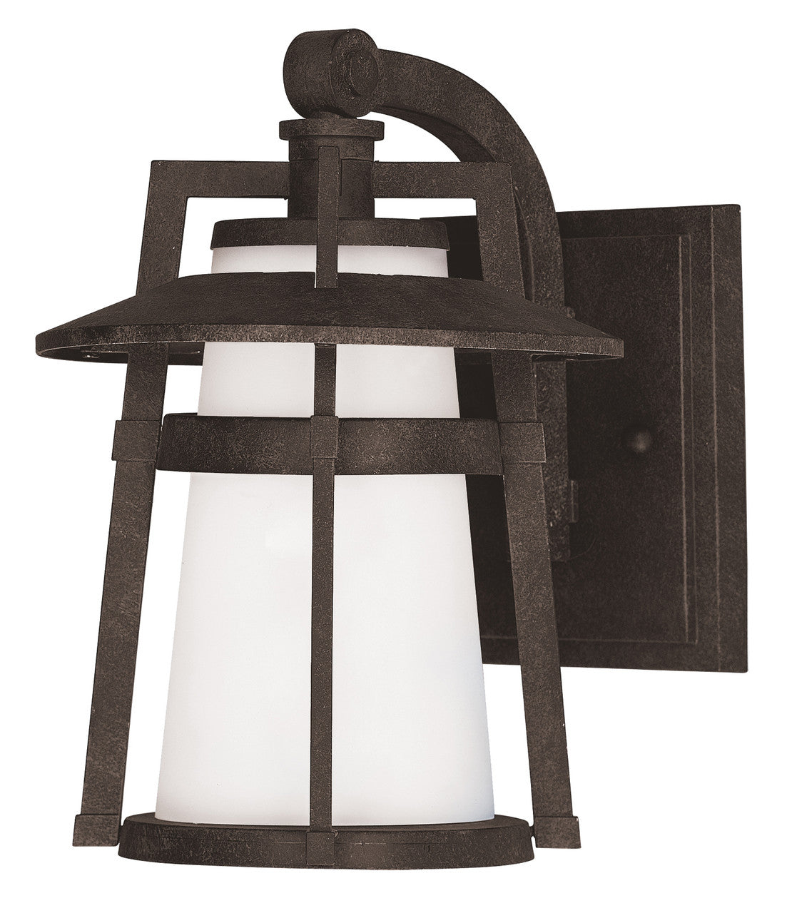 Maxim Calistoga 1-Light Outdoor Wall Lantern in Adobe 3532SWAE