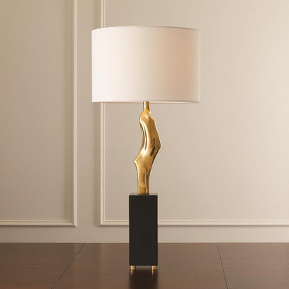 Global Views Conceptual Lamp Brass 8.82617