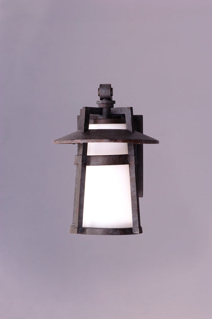 Maxim Calistoga 1-Light Outdoor Wall Lantern in Adobe 3534SWAE