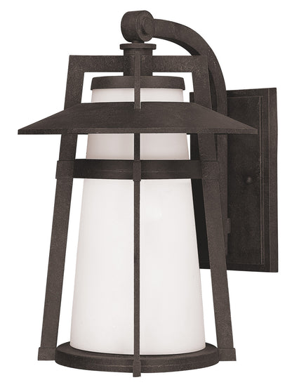 Maxim Calistoga 1-Light Outdoor Wall Lantern in Adobe 3534SWAE