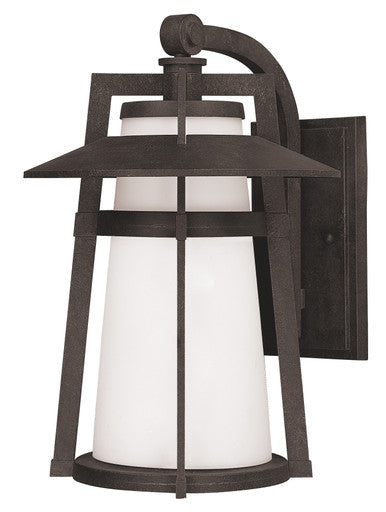 Maxim Calistoga 1-Light Outdoor Wall Lantern in Adobe 3534SWAE