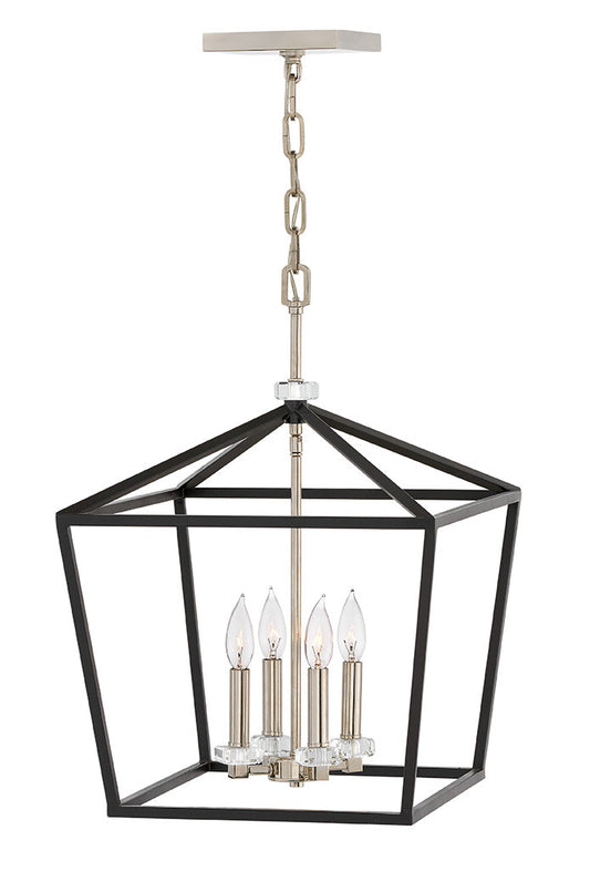 Hinkley Lighting Stinson Medium Open Frame Pendant Black 3535BK