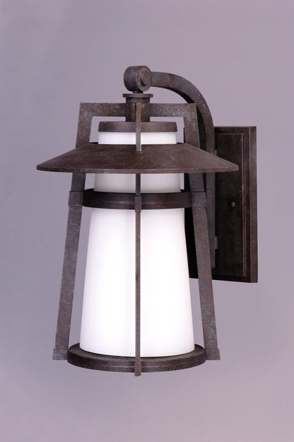 Maxim Calistoga 1-Light Outdoor Wall Lantern in Adobe 3536SWAE