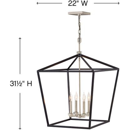 Hinkley Lighting Stinson Extra Large Open Frame Black 3538BK