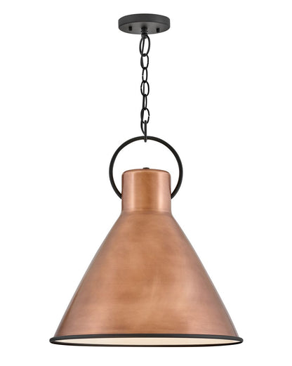 Hinkley Lighting Winnie Medium Pendant in Antique Copper 3555AP