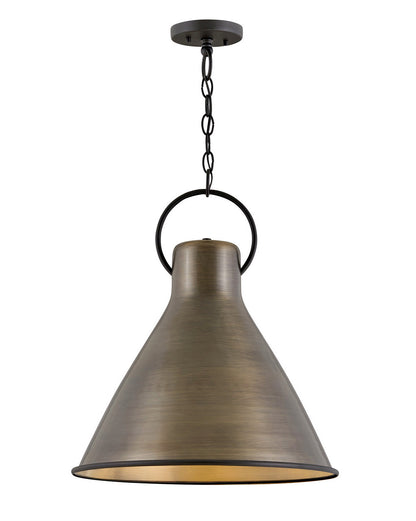 Hinkley Lighting Winnie Medium Pendant Dark Antique Brass 3555DS