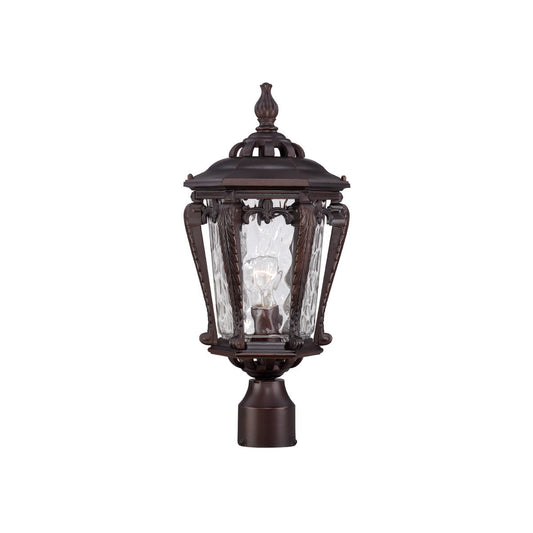 Acclaim Lighting Stratford 1-Light Architectural Bronze Post Mount Light in Architectural Bronze 3557ABZ