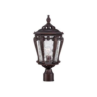 Acclaim Lighting Stratford 1-Light Architectural Bronze Post Mount Light in Architectural Bronze 3557ABZ