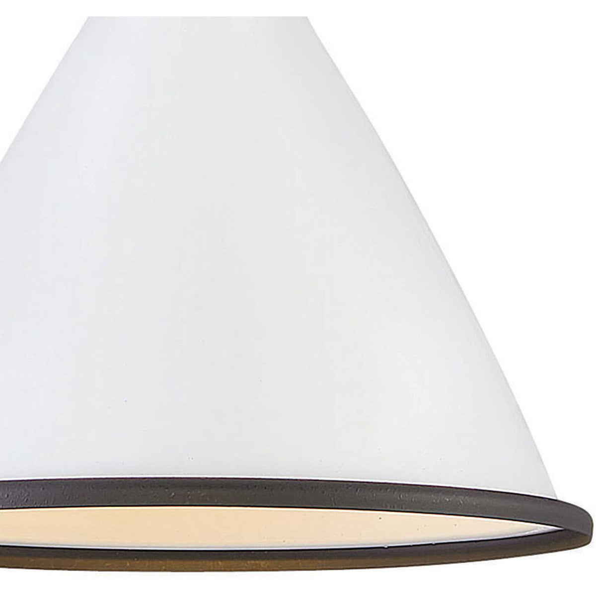 Hinkley Lighting Winnie Small Pendant Polished White 3557PT