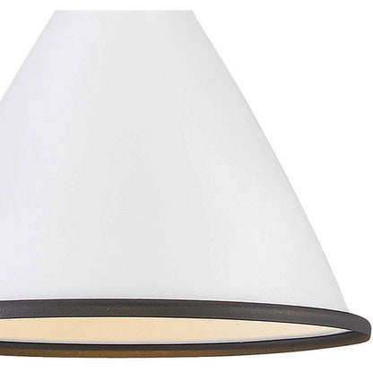 Hinkley Lighting Winnie Small Pendant Polished White 3557PT