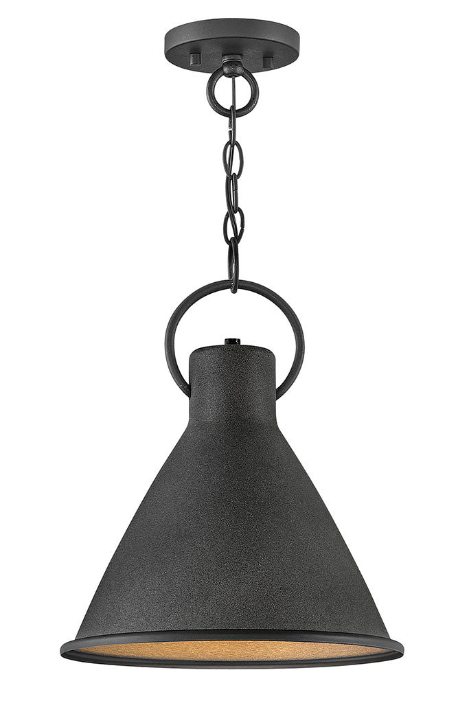 Hinkley Lighting Winnie Small Pendant Aged Zinc 3557DZ