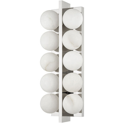 Corbett Lighting EMILLE Wall Sconce in Polished Nickel 357-10-PN