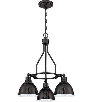 Craftmade 3 Light Down Chandelier in Aged Bronze Brushed 35923-ABZ