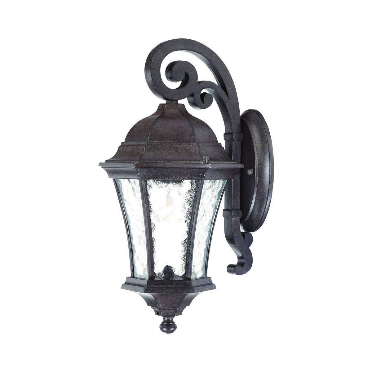 Acclaim Lighting Waverly 1-Light Black Coral Wall Light in Black Coral 3602BC