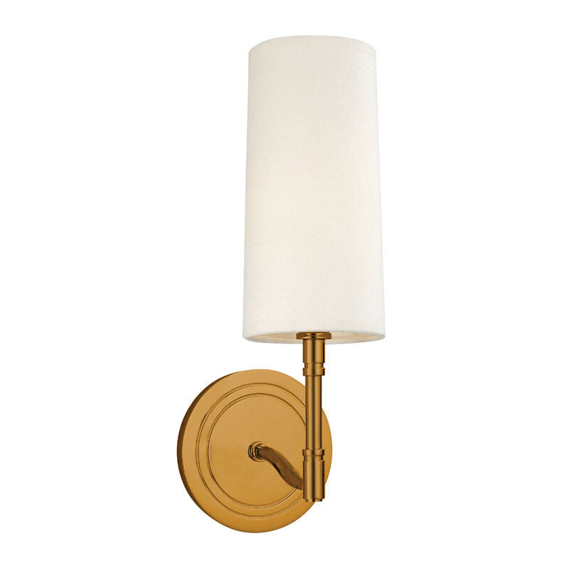 Hudson Valley Lighting Dillon Wall Sconce in Aged Brass 361-AGB