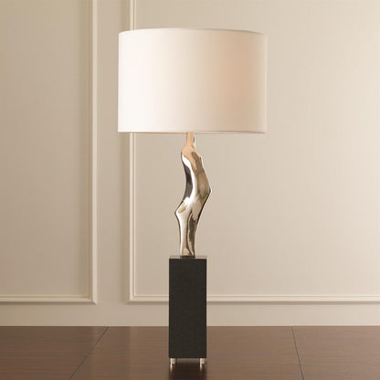 Global Views Conceptual Lamp Nickel 8.82618