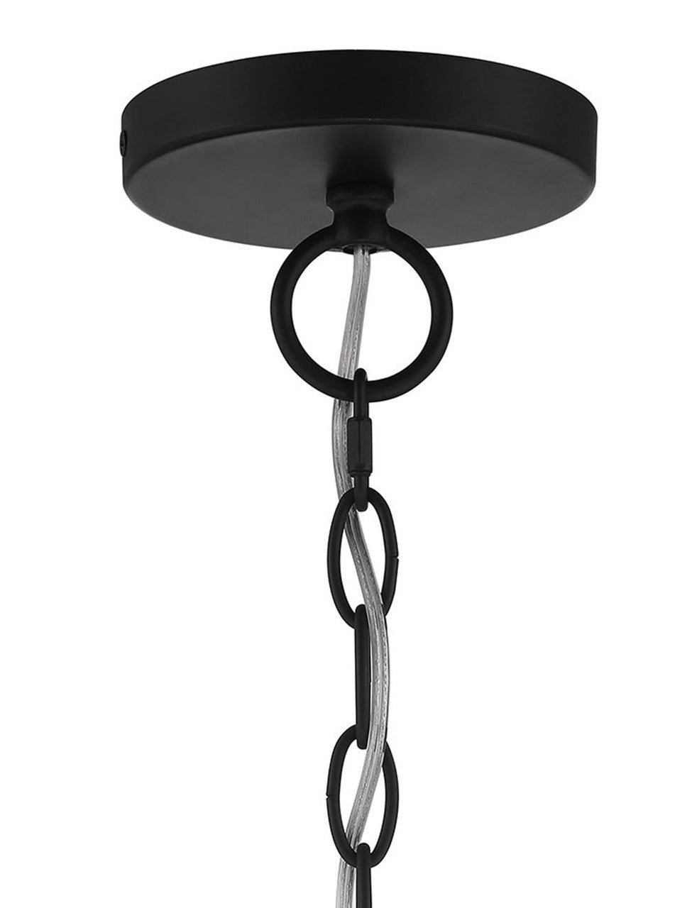 Lumanity Lighting Arwen 3-Light Glass Orb Chandelier in Painted Oil Rubbed Bronze  L098-0001