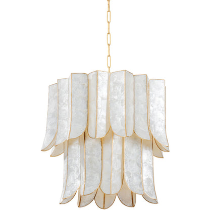 Corbett Lighting CARTAGENA Chandelier in Vintage Gold Leaf 365-23-VGL