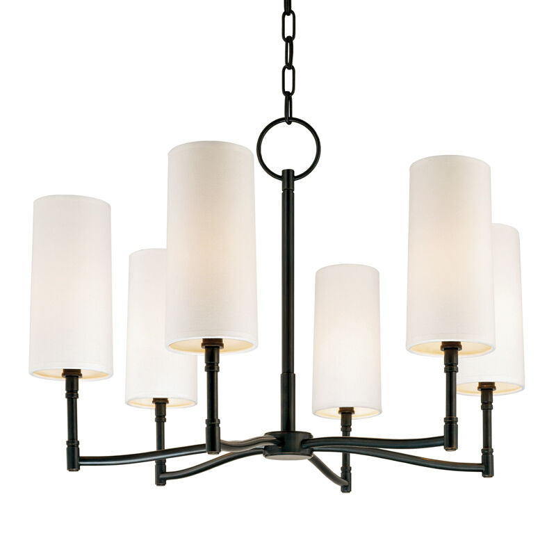 Hudson Valley Lighting Dillon Chandelier in Old Bronze 366-OB