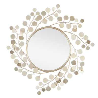 Currey & Co. Lunaria Round Mirror 1000-0149