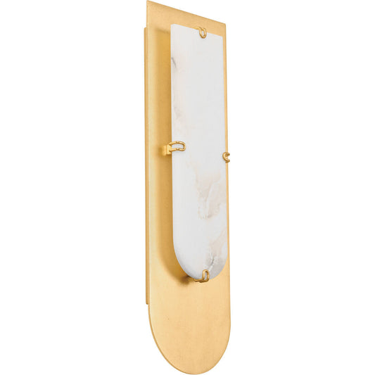 Corbett Lighting ALEXANDRITE Wall Sconce in Vintage Gold Leaf 369-01-VGL