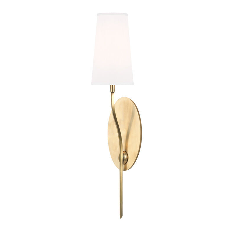 Hudson Valley Lighting Rutland Wall Sconce in Aged Brass 3711-AGB-WS