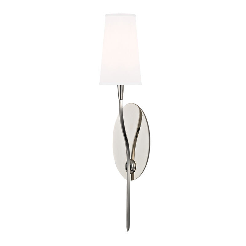 Hudson Valley Lighting Rutland Wall Sconce in Polished Nickel 3711-PN-WS