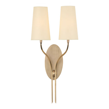 Hudson Valley Lighting Rutland Wall Sconce in Aged Brass 3712-AGB