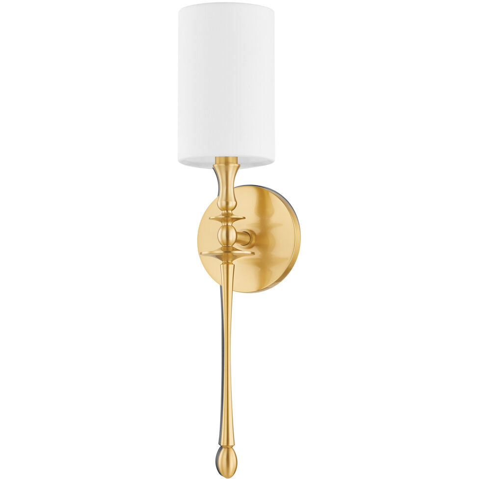 Hudson Valley Lighting Guilford Wall Sconce in Aged Brass 3720-AGB