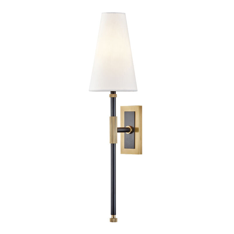 Hudson Valley Lighting Bowery Wall Sconce in Aged Old Bronze 3721-AOB