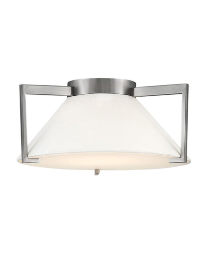 Hinkley Lighting Calla Medium Flush Mount Antique Nickel 3721AN