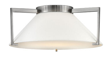 Hinkley Lighting Calla Large Flush Mount Antique Nickel 3723AN