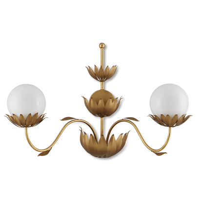 Currey & Co. Mirasole Gold Wall Sconce 5000-0231