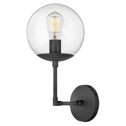 Hinkley Lighting Warby Single Light Sconce Black 3742BK