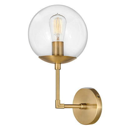 Hinkley Lighting Warby Single Light Sconce Heritage Brass 3742HB