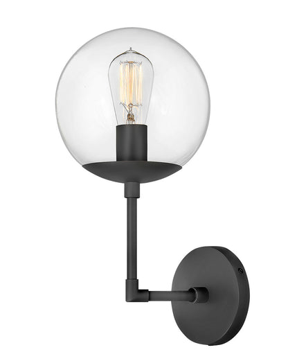 Hinkley Lighting Warby Single Light Sconce Black 3742BK