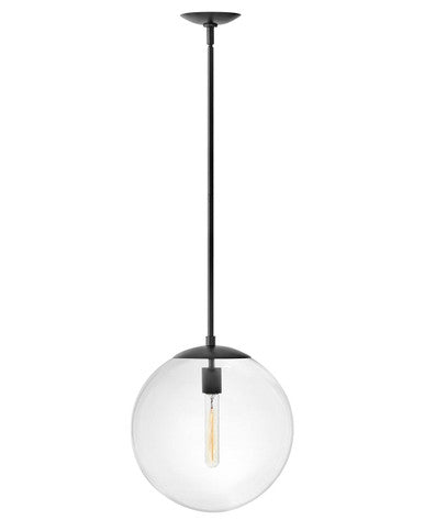 Hinkley Lighting Warby Medium Orb Pendant Black 3744BK