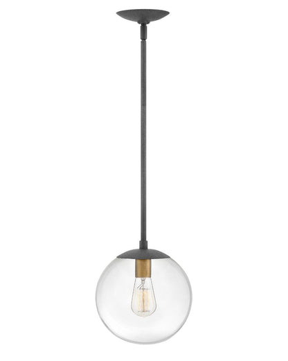 Hinkley Lighting Warby Small Pendant Aged Zinc 3747DZ