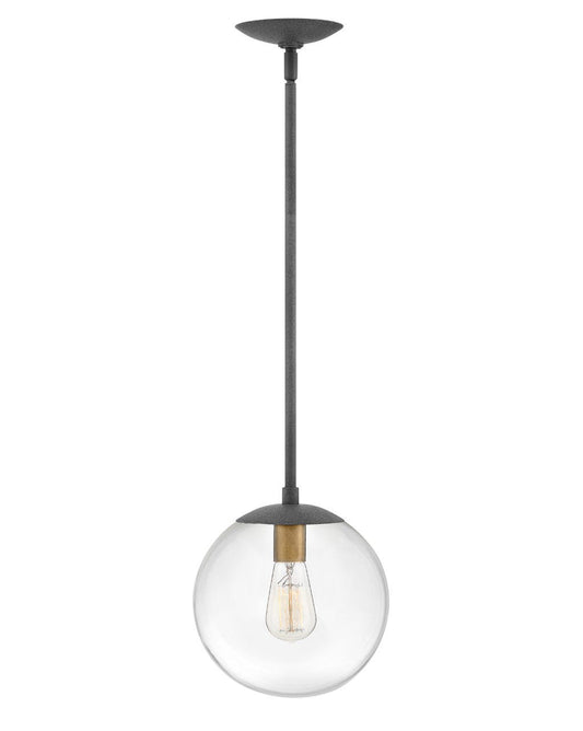 Hinkley Lighting Warby Small Pendant Aged Zinc 3747DZ