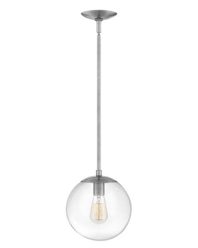 Hinkley Lighting Warby Small Pendant Polished Antique Nickel 3747PL