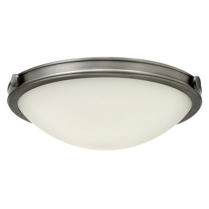 Hinkley Lighting Maxwell Medium Flush Mount Antique Nickel Integrated LED Bulb(s) 3783AN-LED