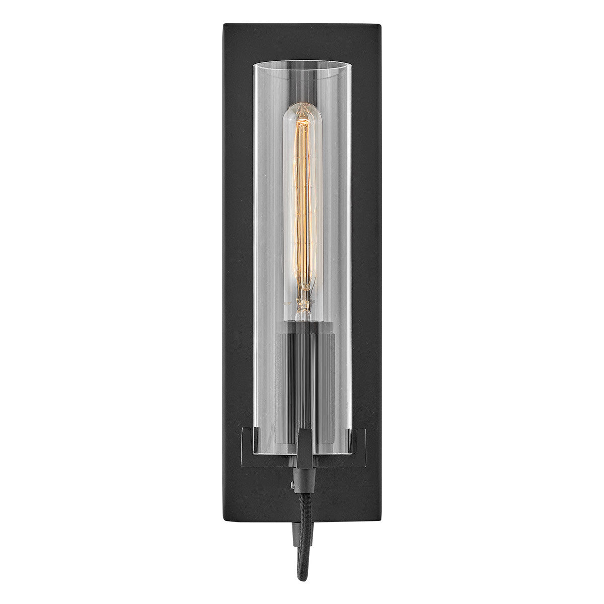 Hinkley Lighting Ryden Single Light Sconce Black 37850BK