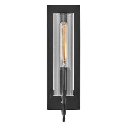 Hinkley Lighting Ryden Single Light Sconce Black 37850BK